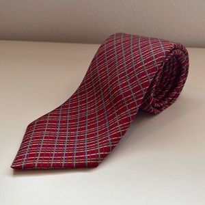 HERMES Plaid Tie